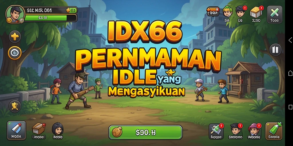 Tampilan gameplay IDX66 yang menarik dan menyenangkan.