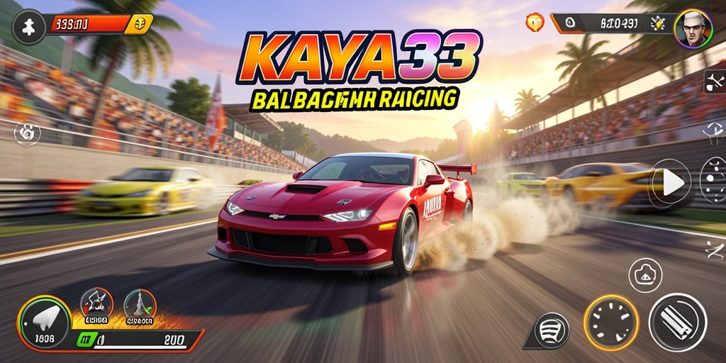 Gameplay menegangkan di lintasan balap KAYA33 yang mengasyikkan.