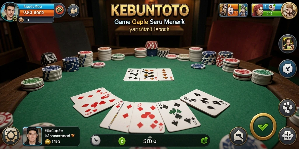 Tampilan gameplay KEBUNTOTO yang menarik dan seru.