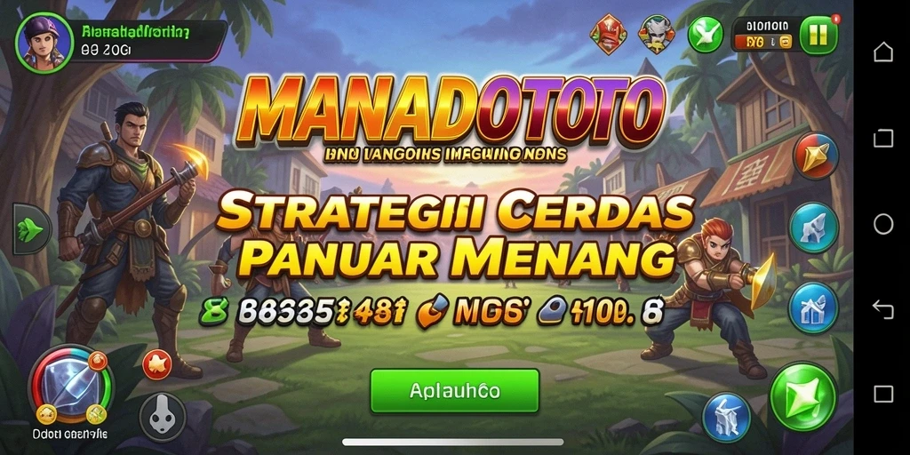 Tampilan gameplay <strong>MANADOTOTO</strong> yang menegangkan dan strategis.
