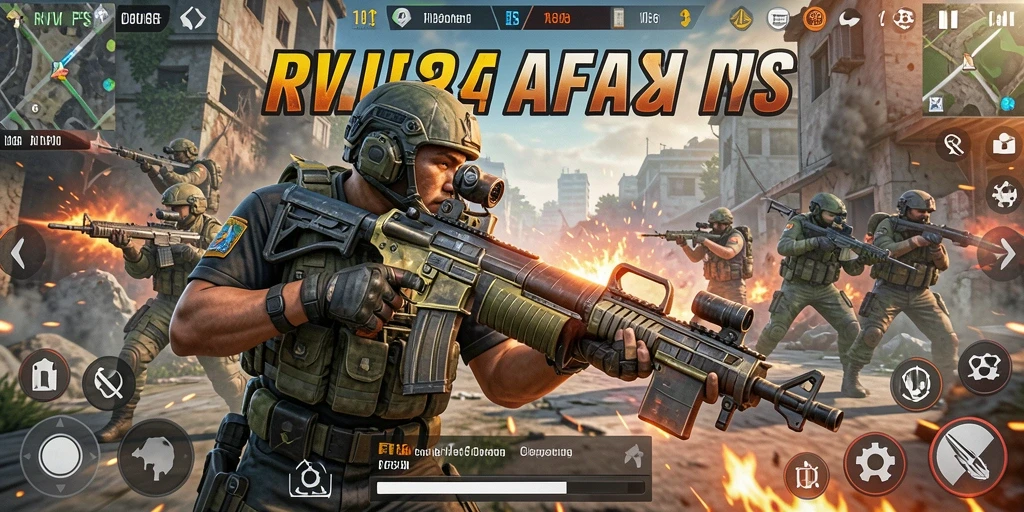 Tampilan dinamis dari gameplay RVIP5 yang menegangkan.