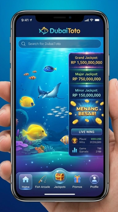 Proses pengunduhan cepat di aplikasi dubaitoto.